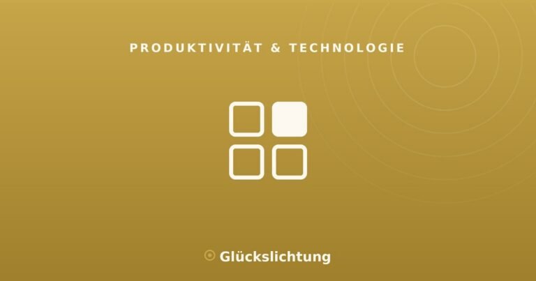 Eisenhower-Matrix: Aufgaben sortieren, die dich überfordern