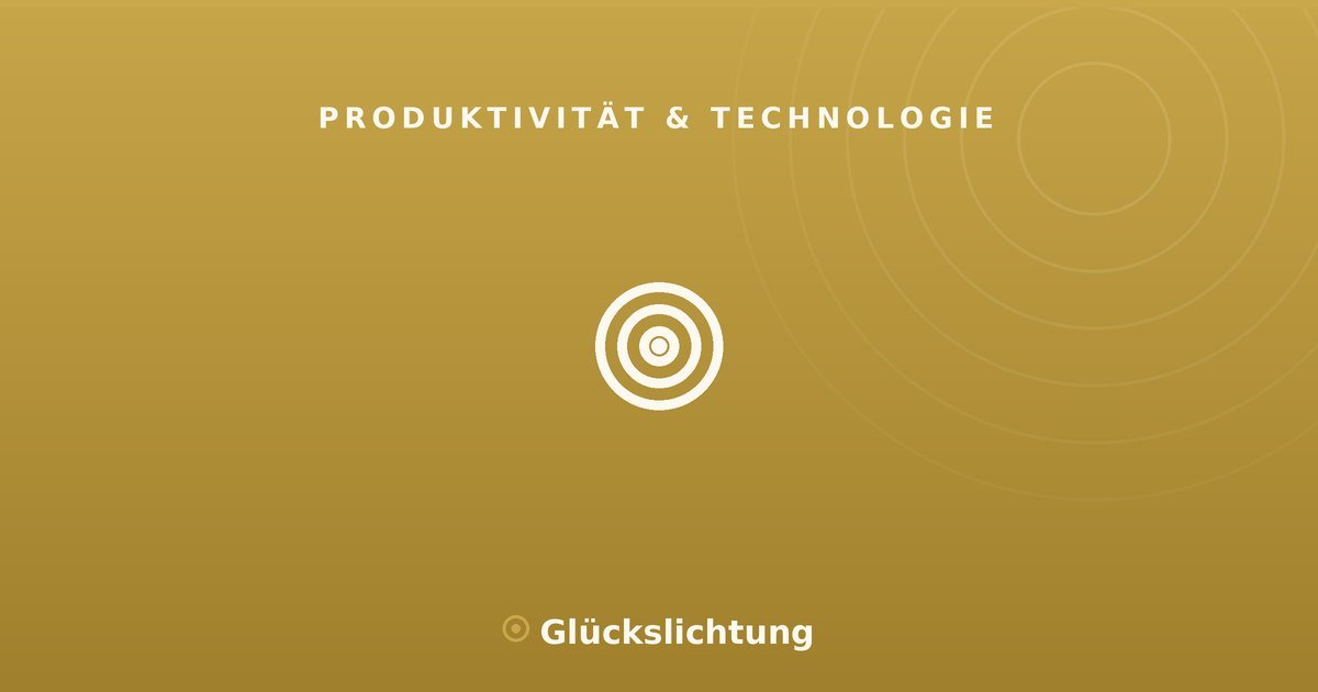 Konzentriert arbeiten: Fokus in einer lauten Welt