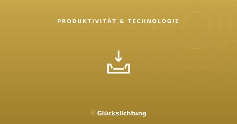Getting Things Done: den Kopf frei bekommen