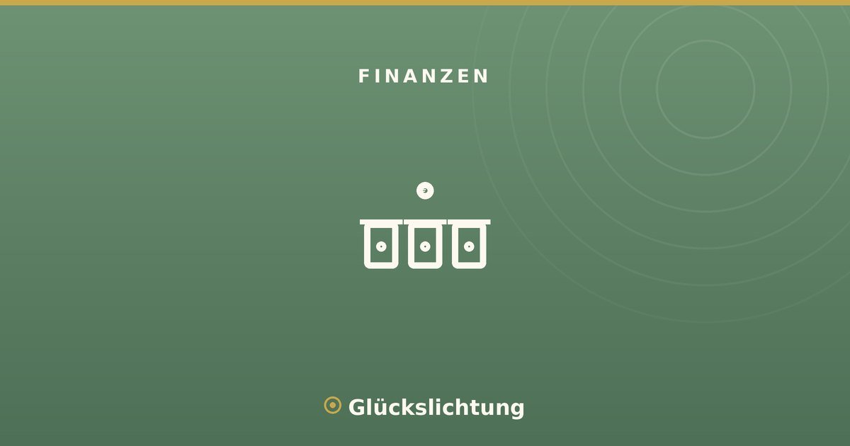 Das Mehrkontenmodell: dein Geld sinnvoll aufteilen