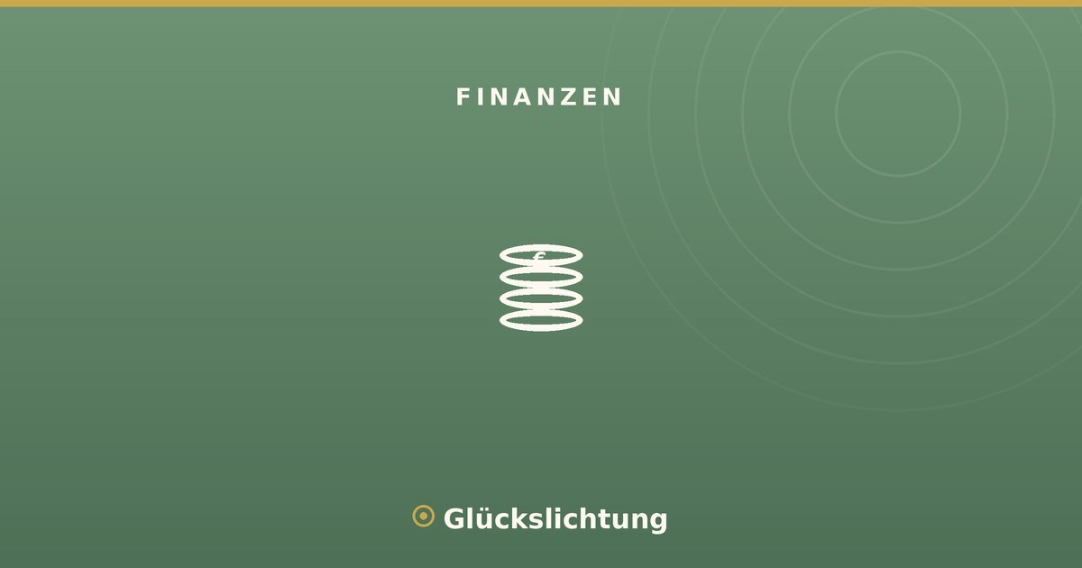 Clever sparen im Alltag, ohne Verzicht
