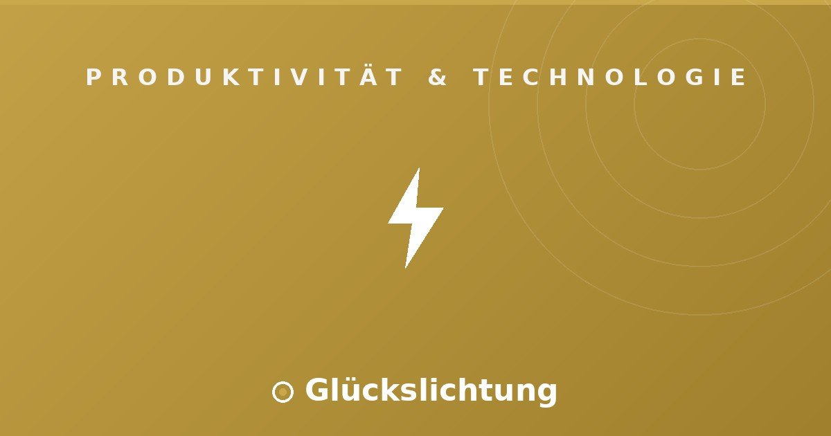 Energiemanagement statt Zeitmanagement